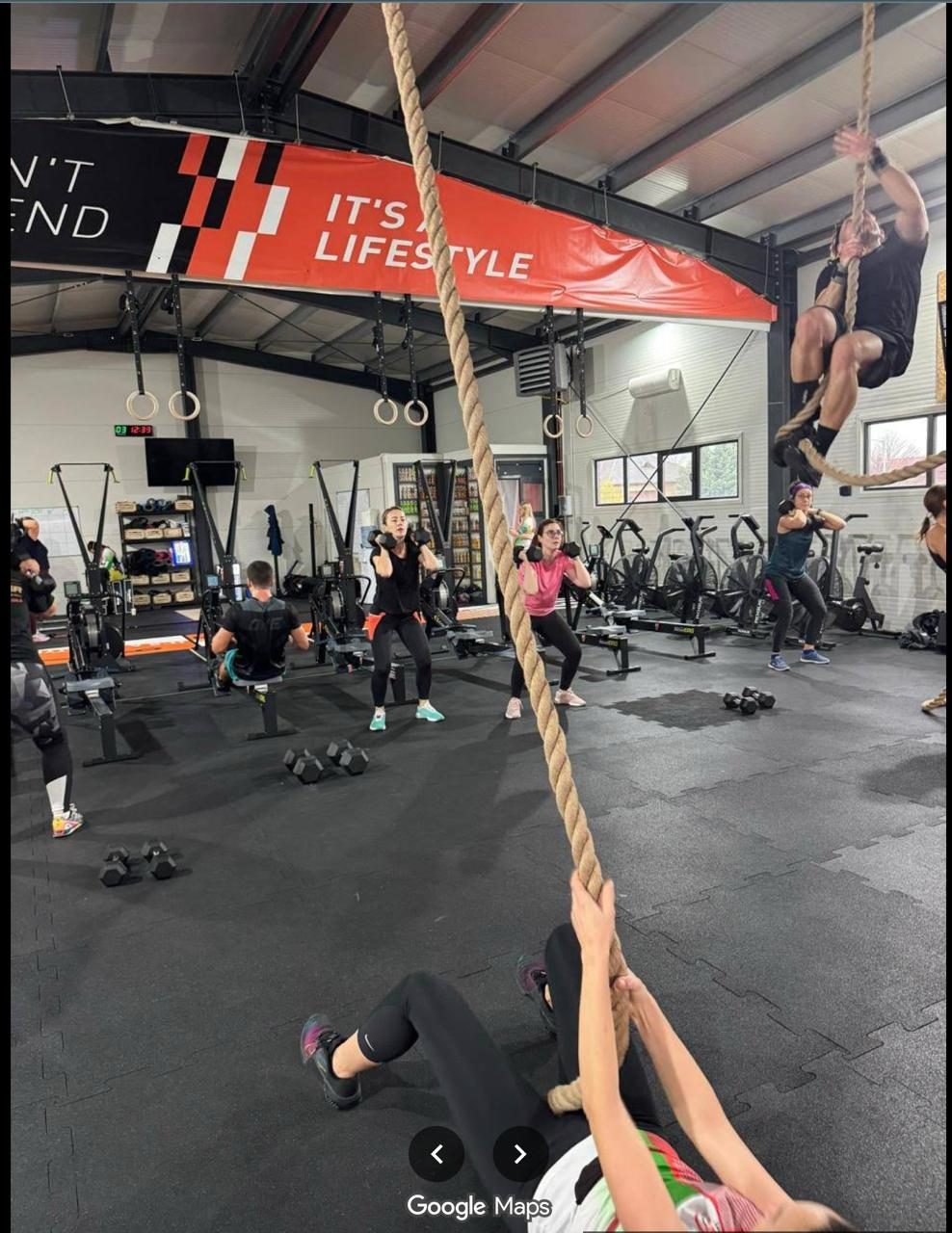 CrossFit training